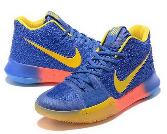 Nike Kyrie 3 Blue Yellow Netherlands